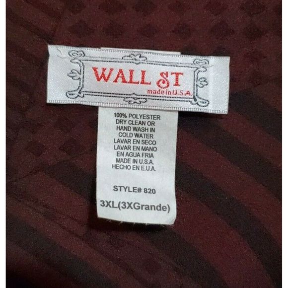 Vintage Wall St Women's 3/4 Bell Sleeve Blouse - Picture 3 of 3